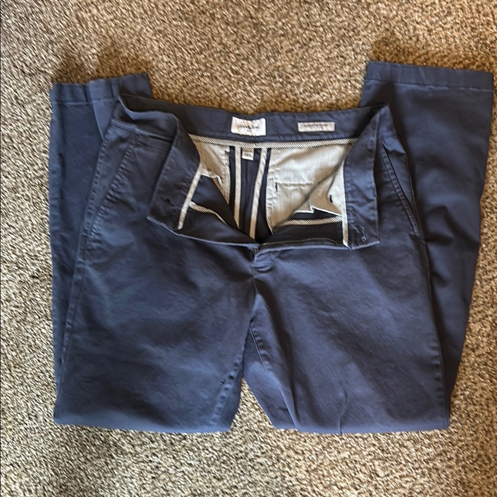 Blue Chinos Classic Cotton Blend